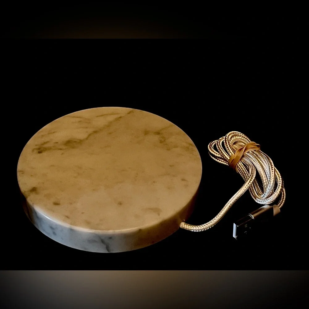 Marble Cell Phone Wireless Charging Pad